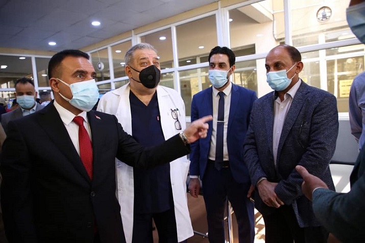 وزير الصحة والبيئة يعلن عن حملة التلقيح ضد فيروس كورونا 
