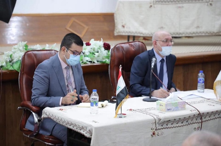 وزارة الصحة تعقد اجتماعا موسعا لتعزيز ودعم خطة دوائر الصحة في بغداد والمحافظات الخاصة بالزيارة الاربعينية ومكافحة جائحة كورونا