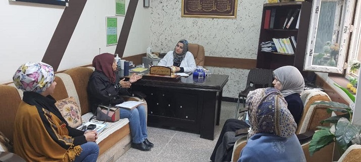 دائرة الصحة العامة تنفذ زيارة ميدانية إلى مركز صحي حي الجامعة الودي للمسنين في قطاع العدل التابع لدائرة صحة بغداد الكرخ