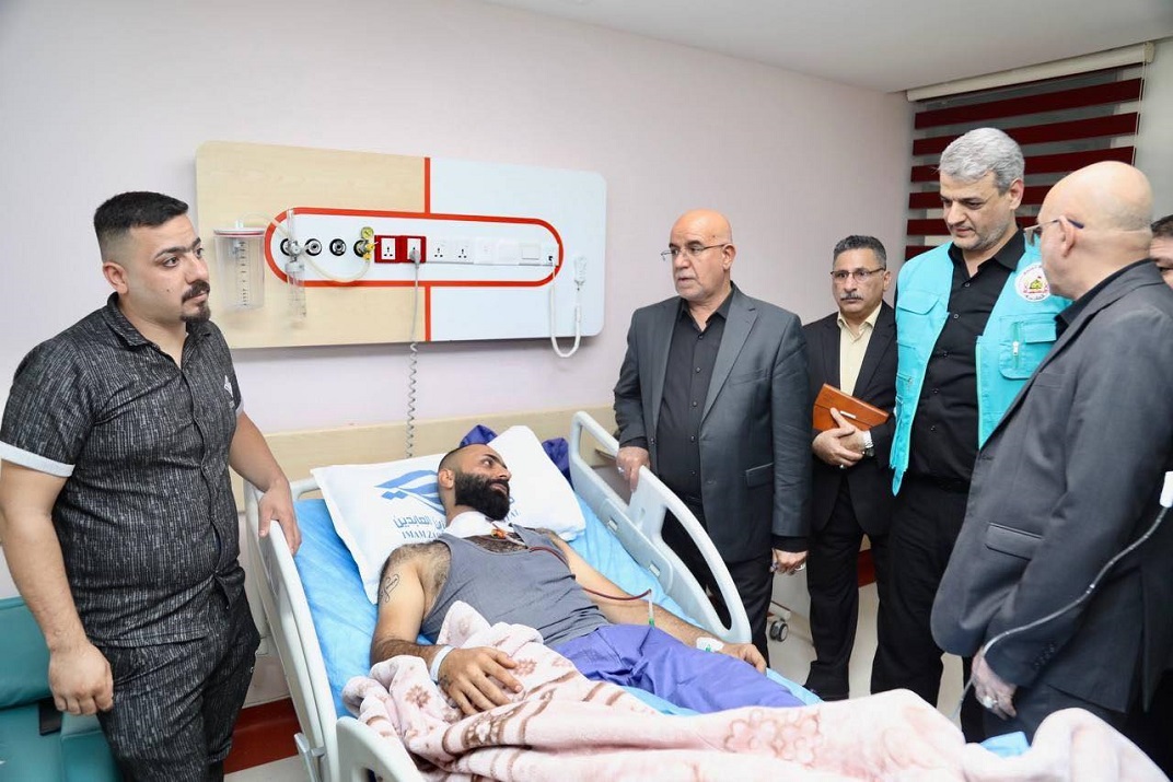 وزير الصحة يزور مستشفى الإمام زين العابدين (عليه السلام) التابع للعتبة الحسينية المقدسة بكربلاء