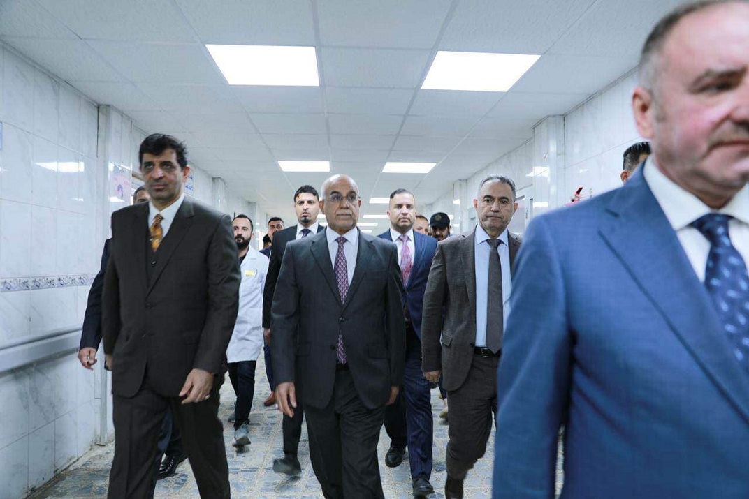 وزير الصحة يفتتح المرحلة الاولى لإعادة تأهيل مستشفى الكندي التعليمي ببغداد