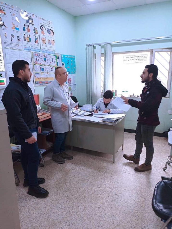 دائرة الصحة العامة تنفذ زيارة ميدانية إلى مركز صحي الادريسي لصحة الاسرة التابع لدائرة صحة بغداد الرصافة