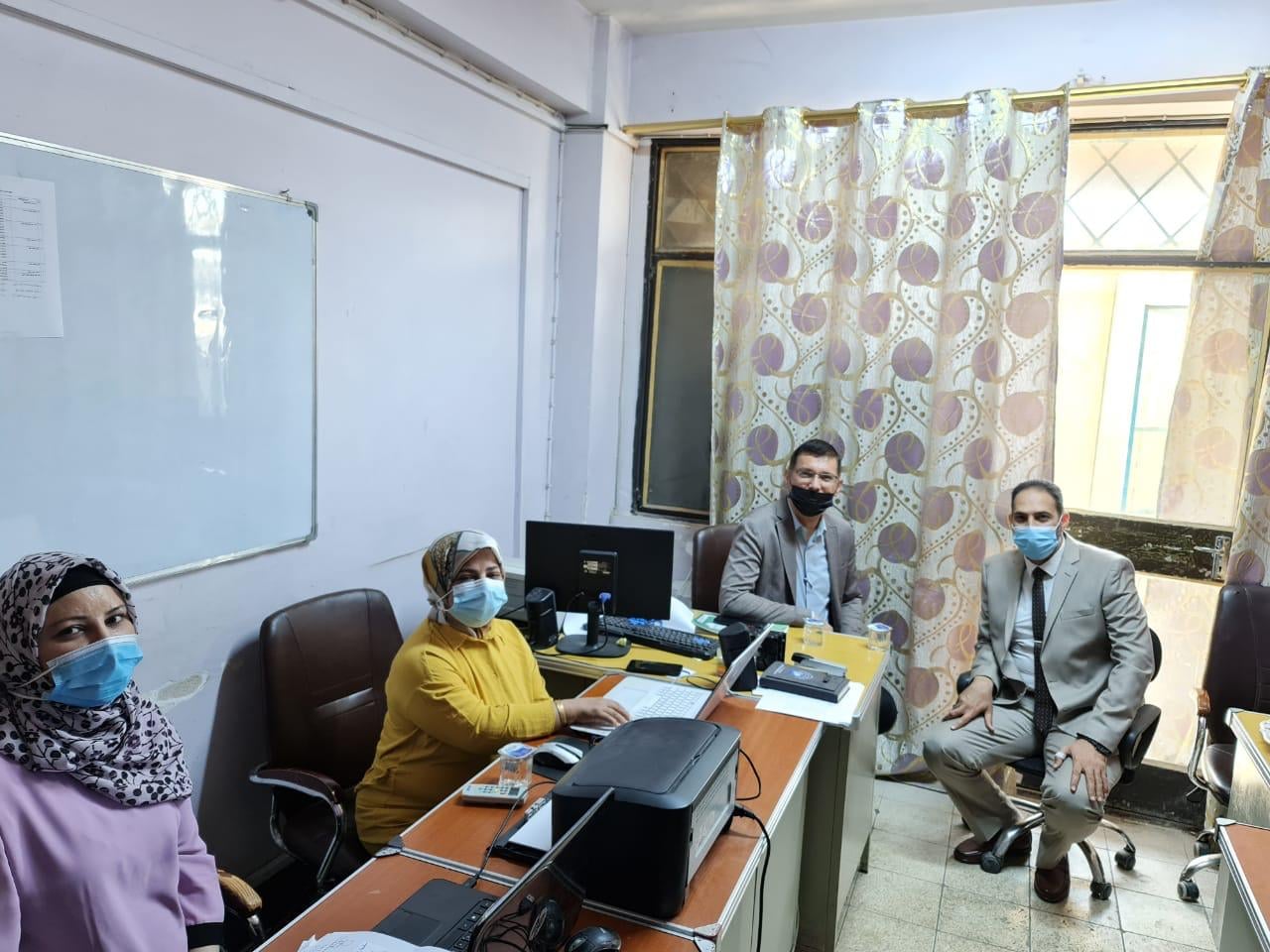 دائرة الصحة العامة تنفذ زيارة ميدانية الى دائرة صحة بغداد الكرخ