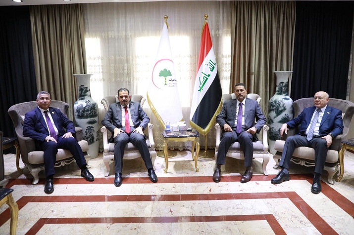 وزير الصحة يستقبل عددا من اعضاء مجلس النواب العراقي