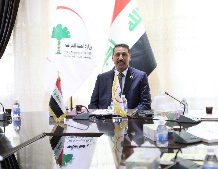 وزير الصحة يتراس اجتماع لمناقشة عقد مؤتمر تطوير واصلاح الرعاية الصحية في العراق