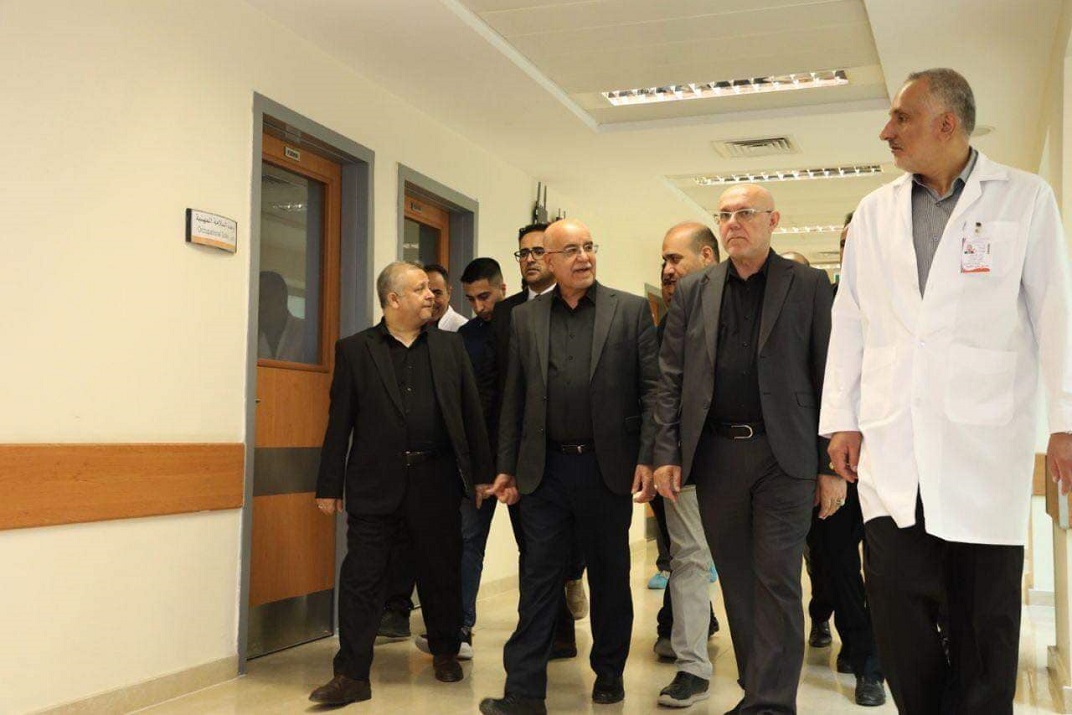 وزير الصحة يزور مستشفى الامام الحسن المجتبى(عليه السلام) التركي بكربلاء