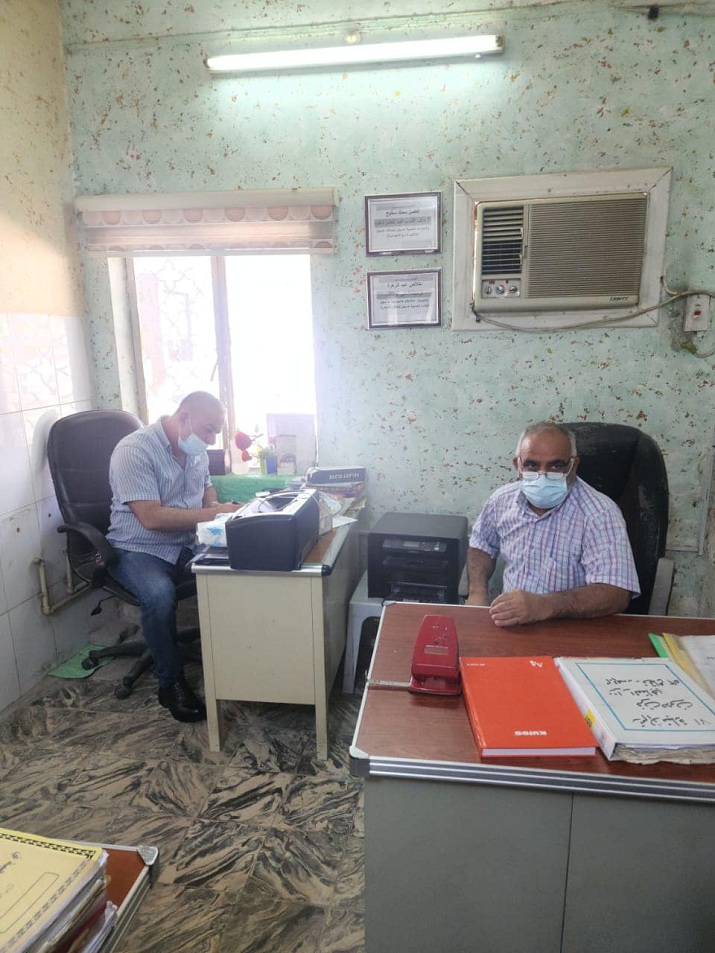 دائرة الصحة العامة تنفذ زيارة ميدانية الى دائرة صحة بغداد الرصافة قطاع مدينة الصدر لمتابعة عمل الرقابة الصحية 
